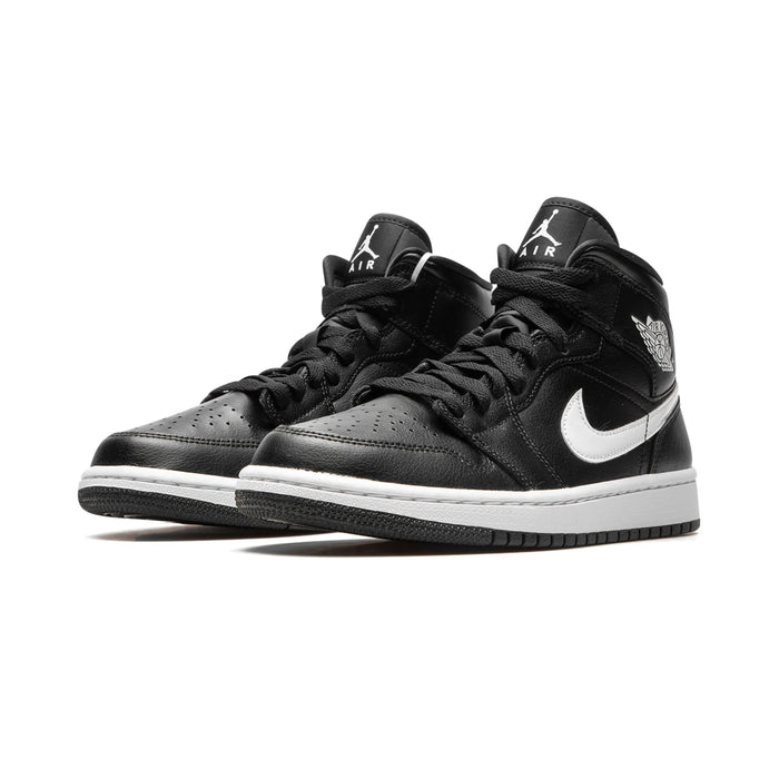 Jordan 1 Mid Black White (Women's)