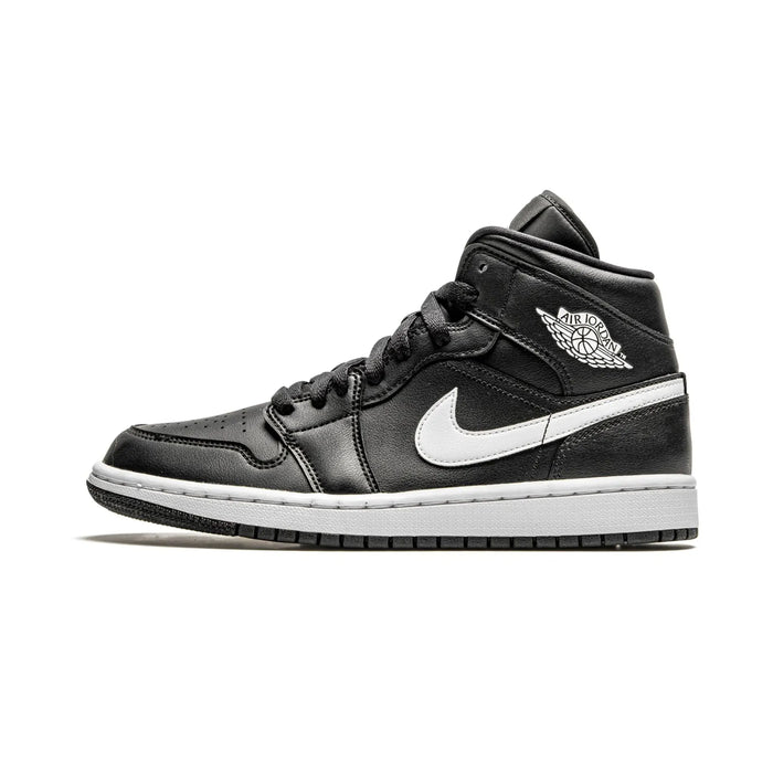 Jordan 1 Mid Black White (Women's)