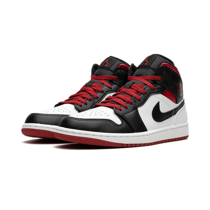 Jordan 1 Mid Gym Red Black Toe