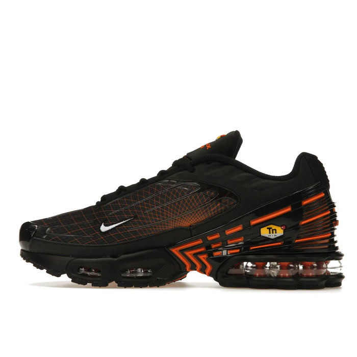 Nike Air Max Plus 3 Black Orange Spirograph