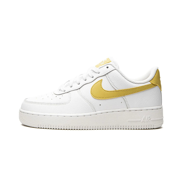 Nike Air Force 1 '07 White Saturn Gold White White (Women's)