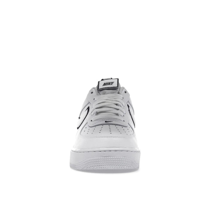 Nike Air Force 1 Low White Black Outline Swoosh