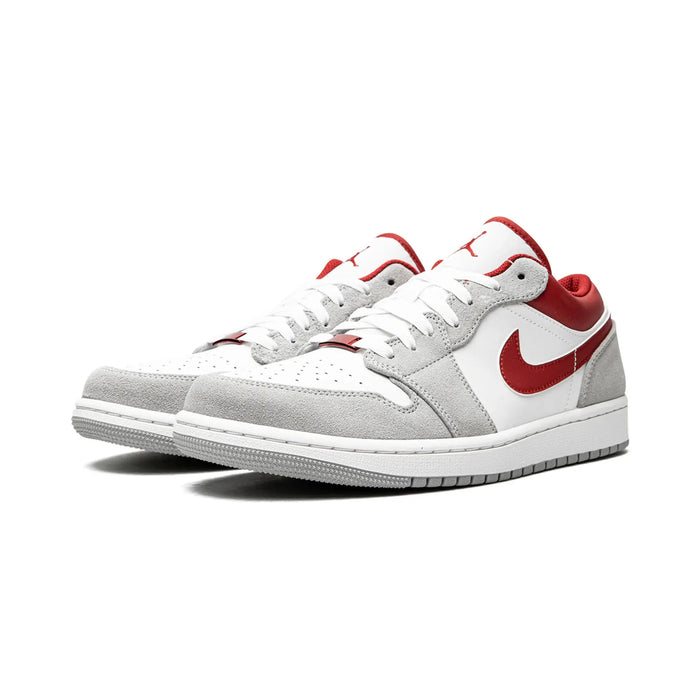 Jordan 1 Low SE Light Smoke Grey Gym Red