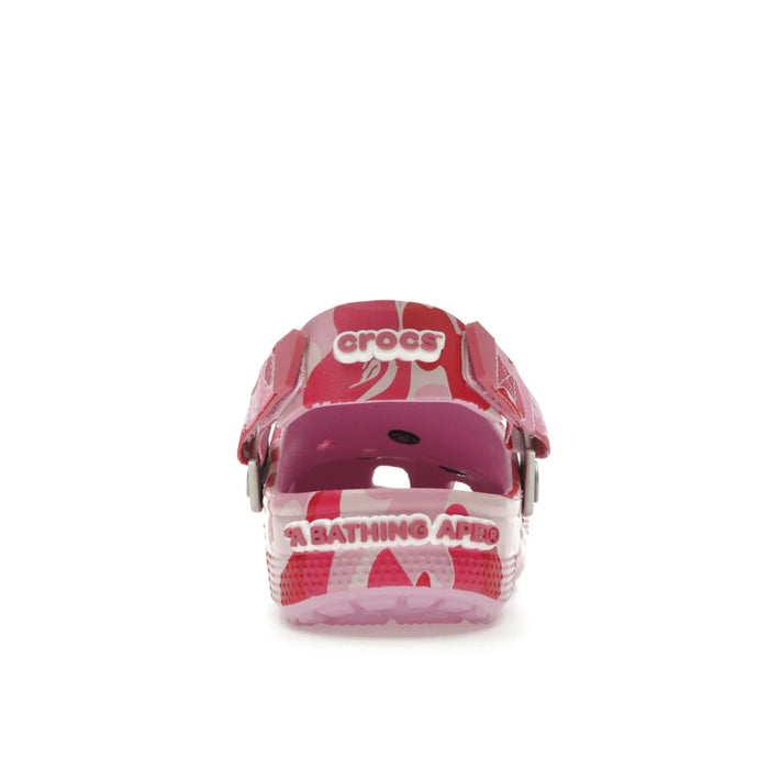 Crocs Classic Clog A Bathing Ape ABC Camo Pink