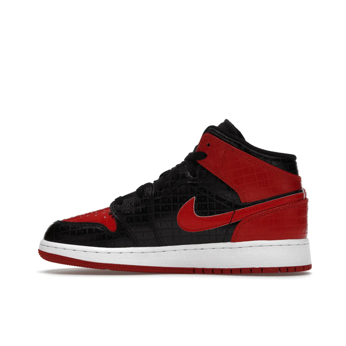 Jordan 1 Mid Bred Text (GS)