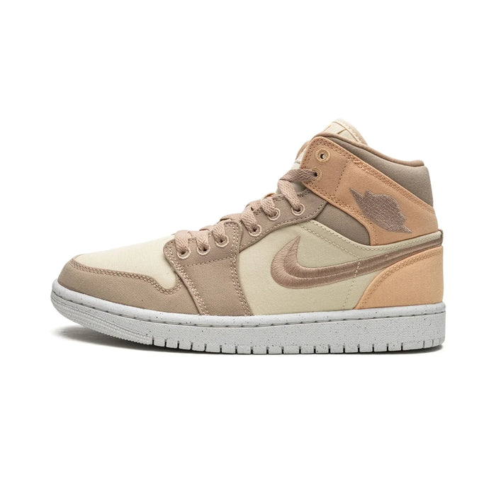 Jordan 1 Mid SE Canvas Khaki (Women's)