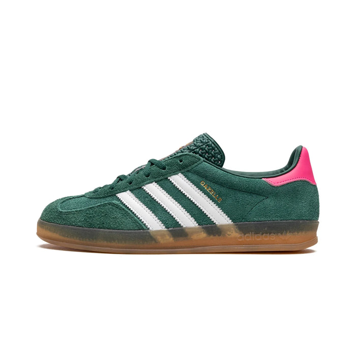 adidas Gazelle Indoor Collegiate Green Lucid Pink (Women's)