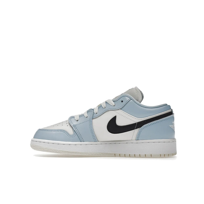 Jordan 1 Low Ice Blue Black (GS)