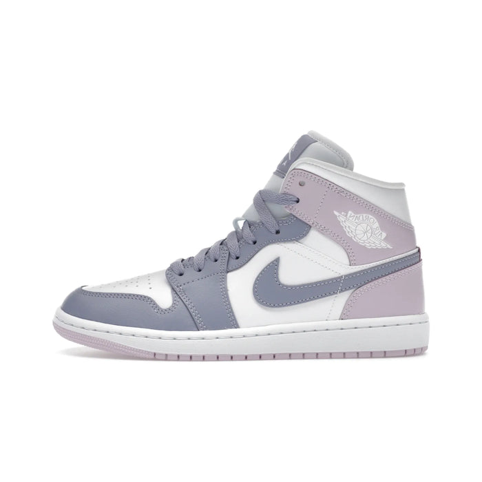 Jordan 1 Mid Indigo Haze Doll White (Women's)