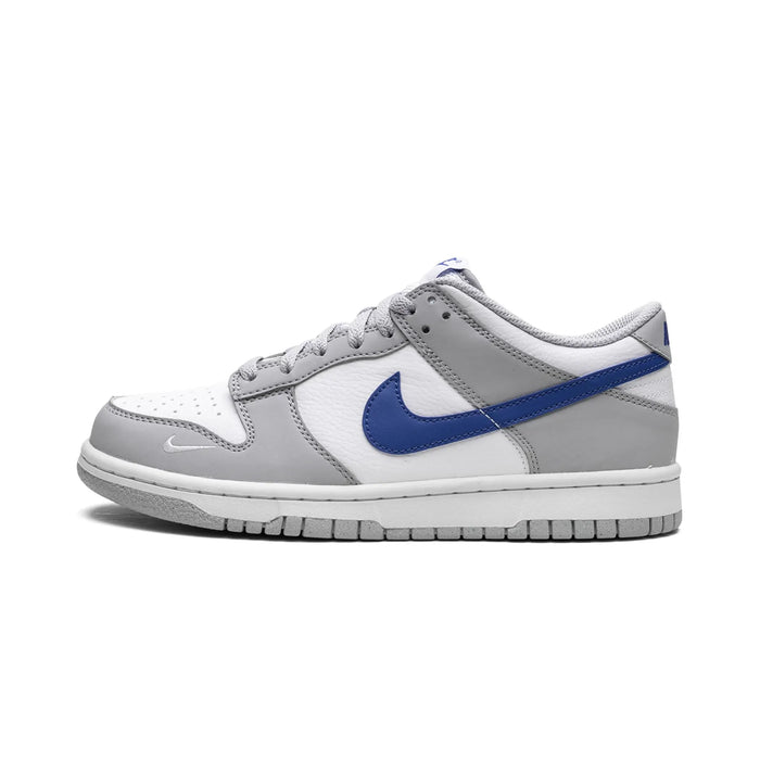 Nike Dunk Low Mini Swoosh Wolf Grey Game Royal (GS)