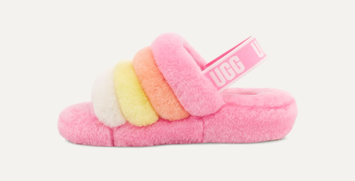 UGG Fluff Yeah Slide Sachet Pink Multi