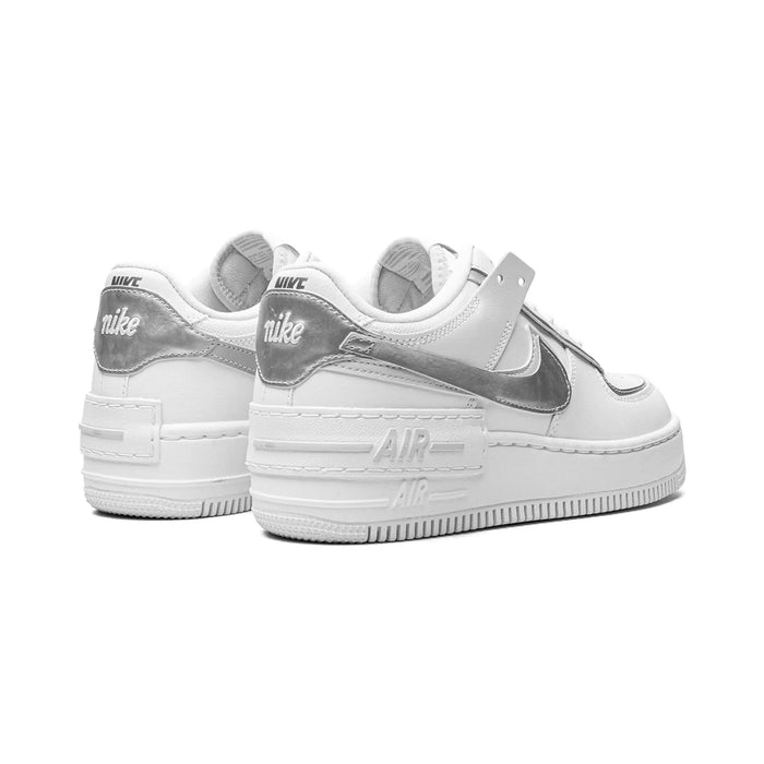 Nike Air Force 1 Low Shadow White Pure Platinum Metallic Silver (Women's)