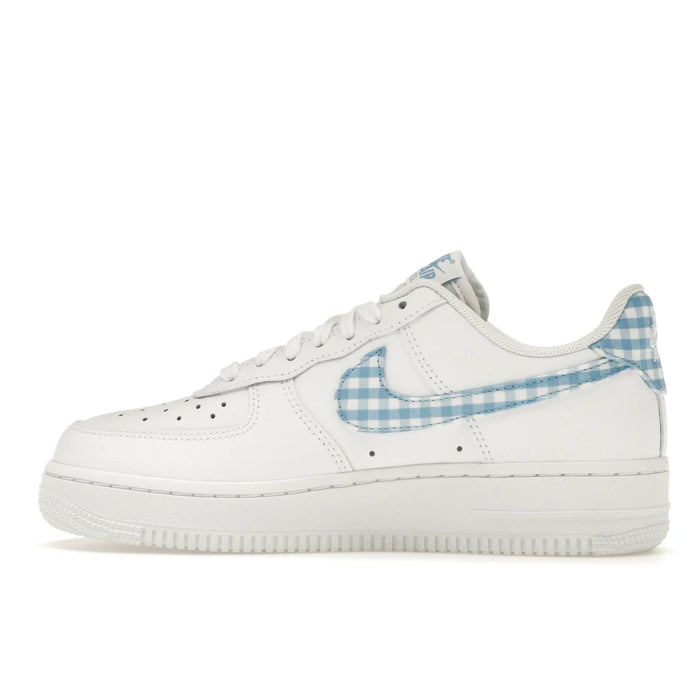 Nike Air Force 1 Low '07 Essential White University Blue Gingham