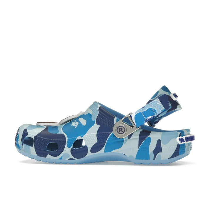 Crocs Classic Clog A Bathing Ape ABC Camo Blue
