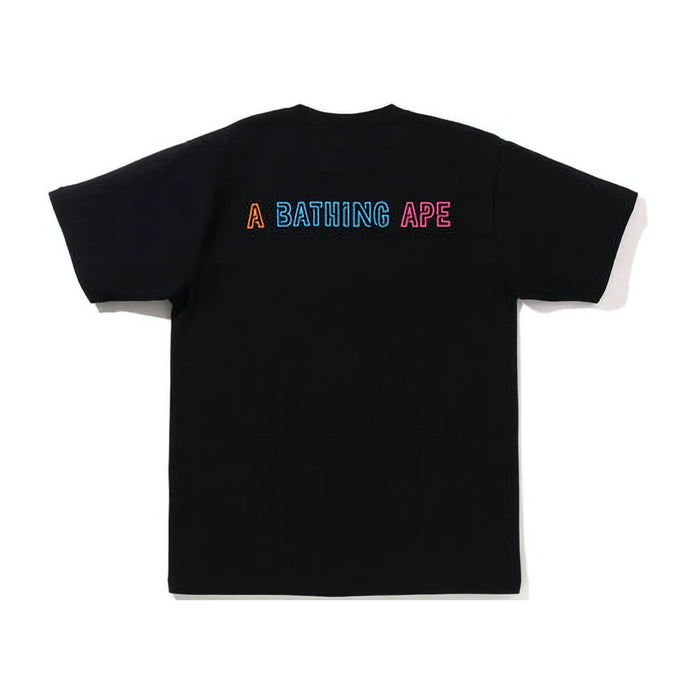 BAPE Halloween Neon Mexican Skull Tee Black