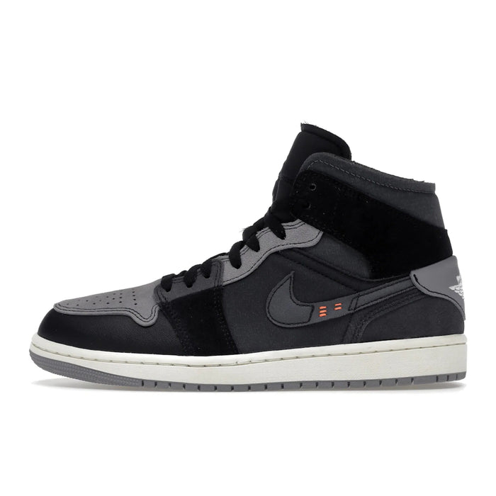 Jordan 1 Mid Craft Inside Out Black