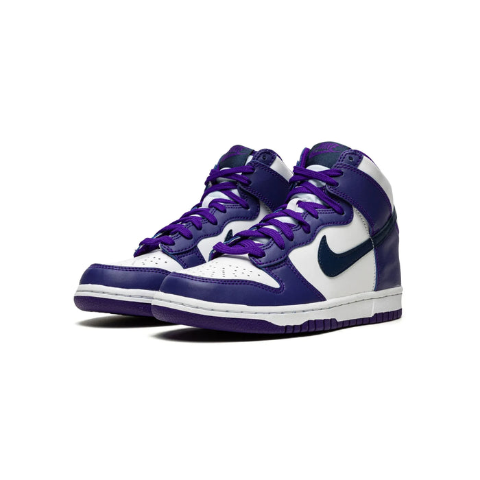 Nike Dunk High Electro Purple Midnght Navy (GS)