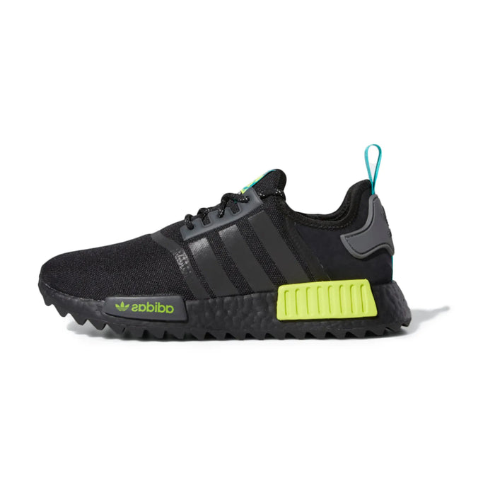 adidas NMD R1 Core Black Semi Solar Yellow