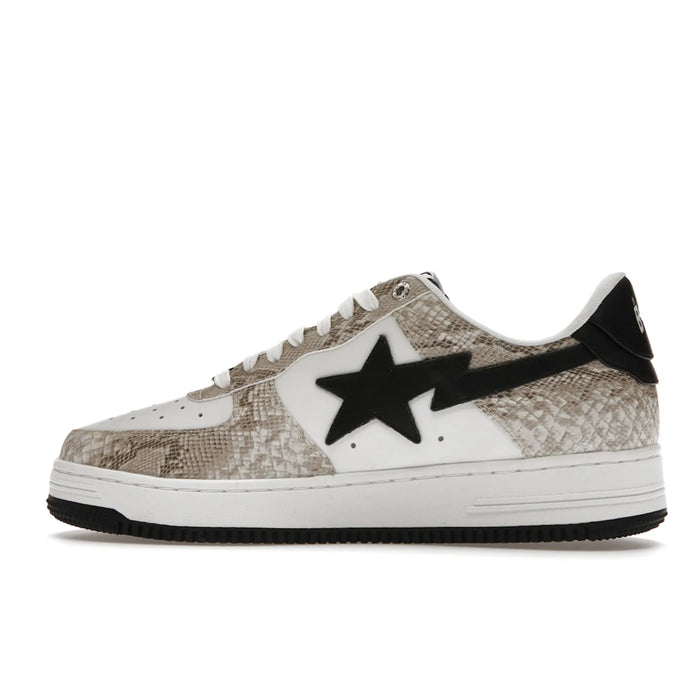 A Bathing Ape Bape Sta Snake Skin Beige