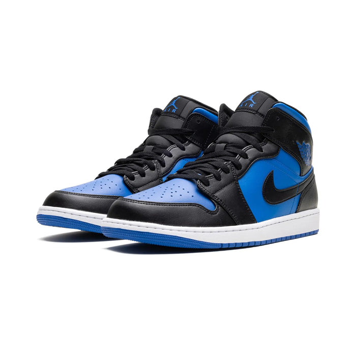 Jordan 1 Mid Black Royal Blue