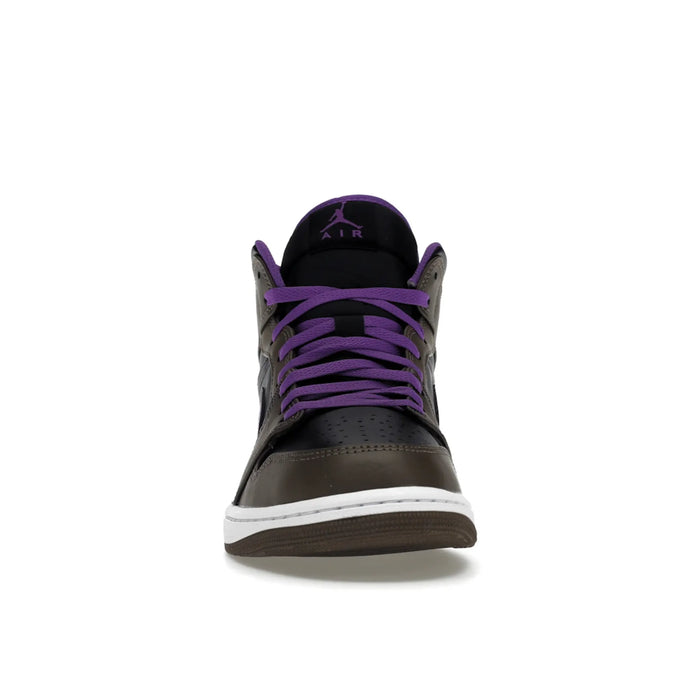 Jordan 1 Mid Purple Mocha