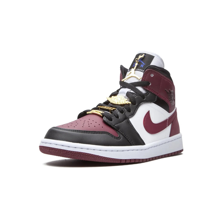 Jordan 1 Mid SE Black Dark Beetroot (Women's)