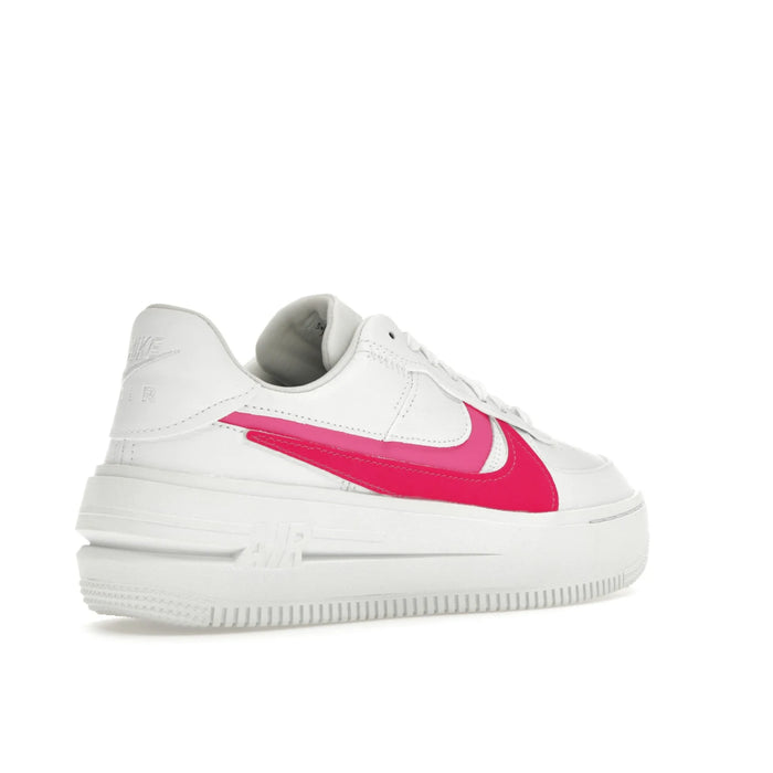 Nike Air Force 1 PLT.AF.ORM White Fireberry (Women's)