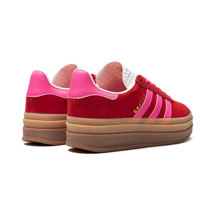 adidas Gazelle Bold Collegiate Red Lucid Pink (Women's)