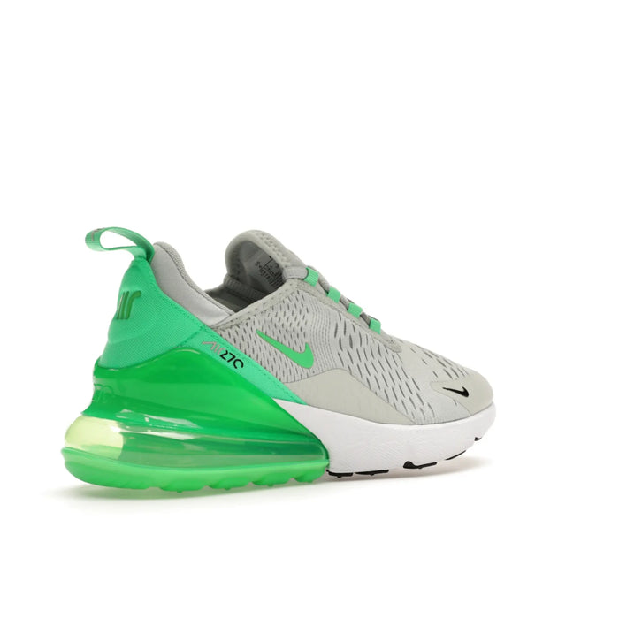 Nike Air Max 270 Light Silver Green Shock