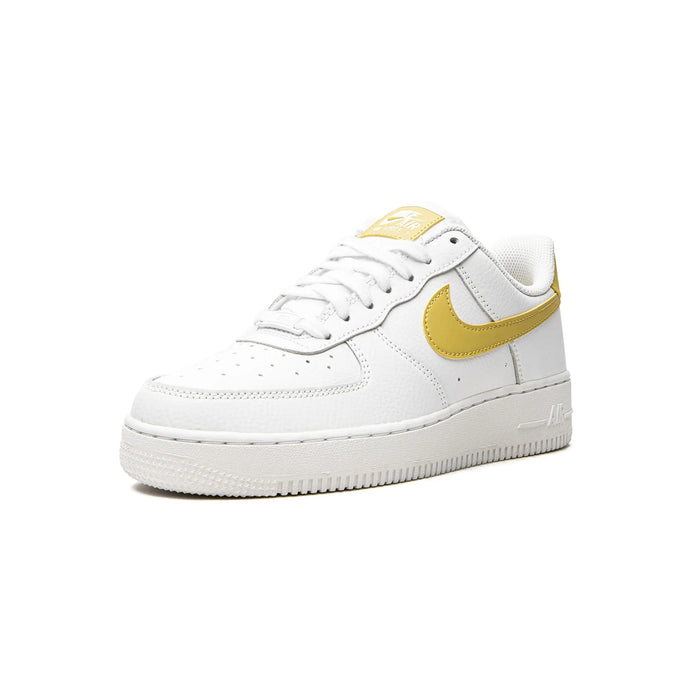 Nike Air Force 1 '07 White Saturn Gold White White (Women's)