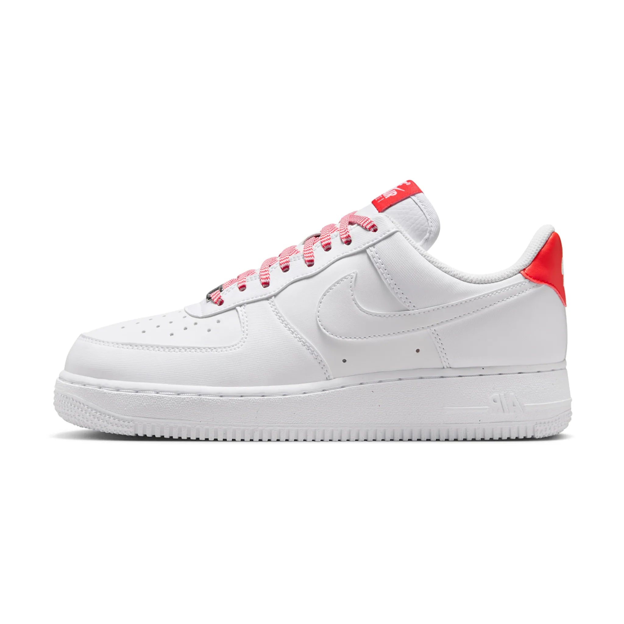 Nike Air Force 1 Low '07 White Pink Foam Metallic Silver Light Crimson (Women's)