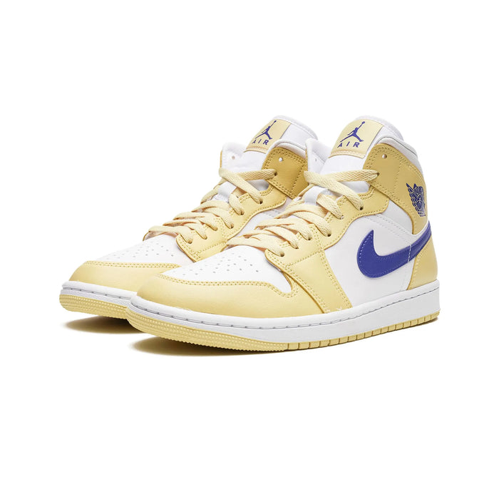 Jordan 1 Mid Lemon Wash Lapis (Women's)