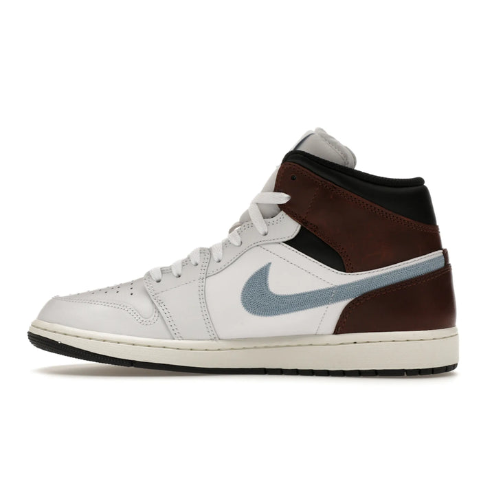 Jordan 1 Mid SE Brown Blue Grey