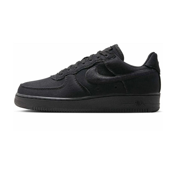 Nike Air Force 1 Low Triple Black Canvas