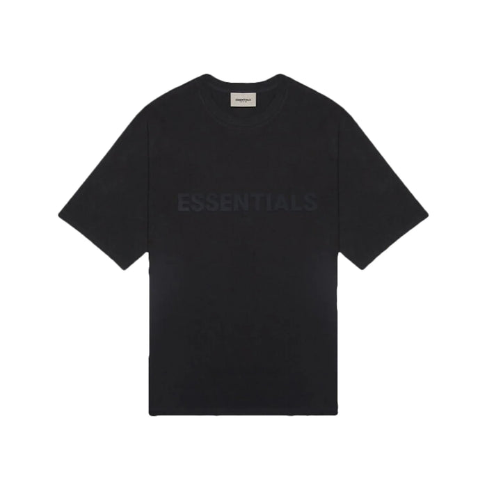 Fear of God Essentials Boxy T-Shirt Applique Logo Dark Slate/Stretch Limo/Black