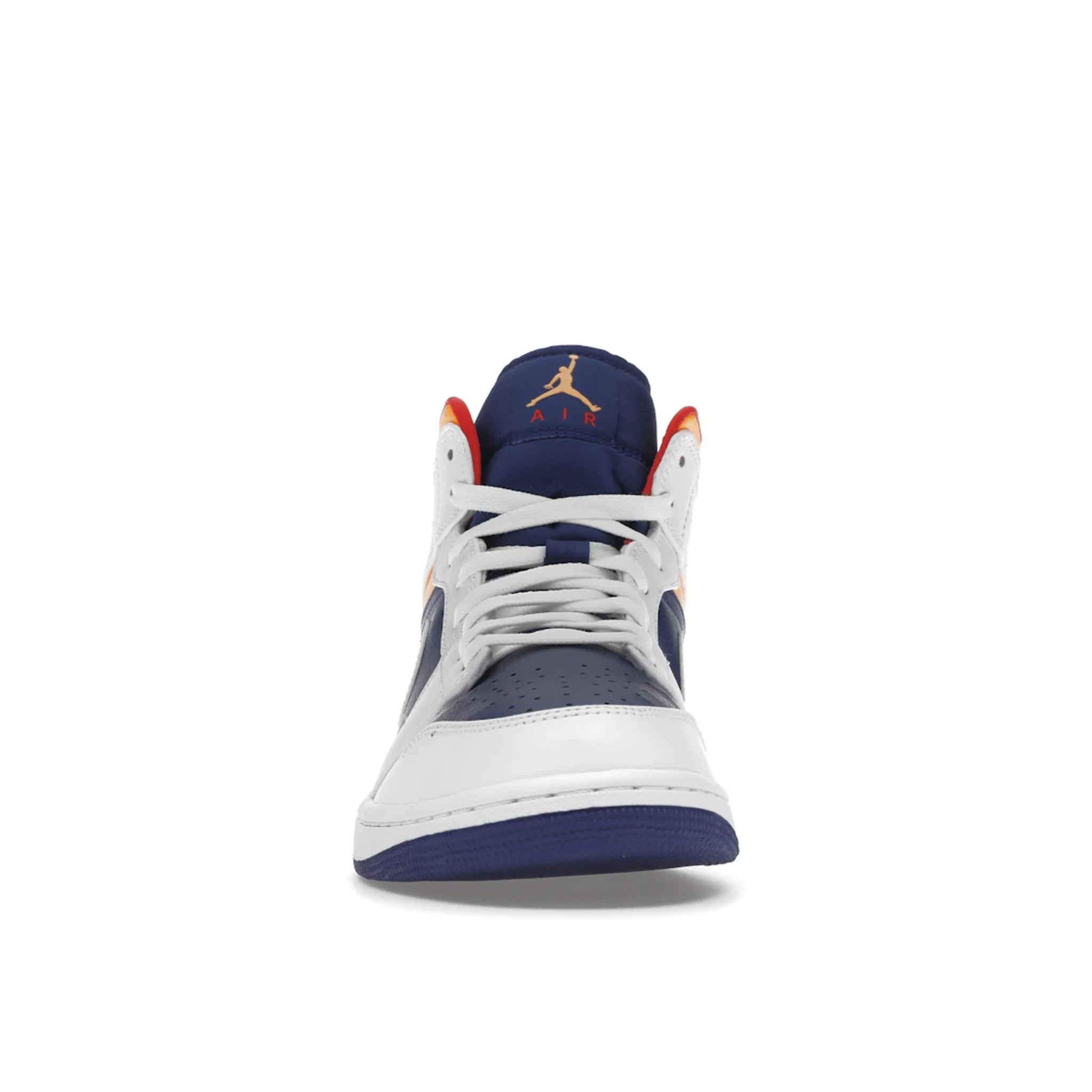 Jordan 1 Mid Royal Blue Laser Orange