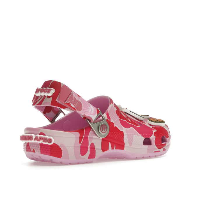 Crocs Classic Clog A Bathing Ape ABC Camo Pink