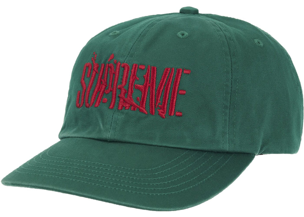 Supreme Splatter 6-Panel Green