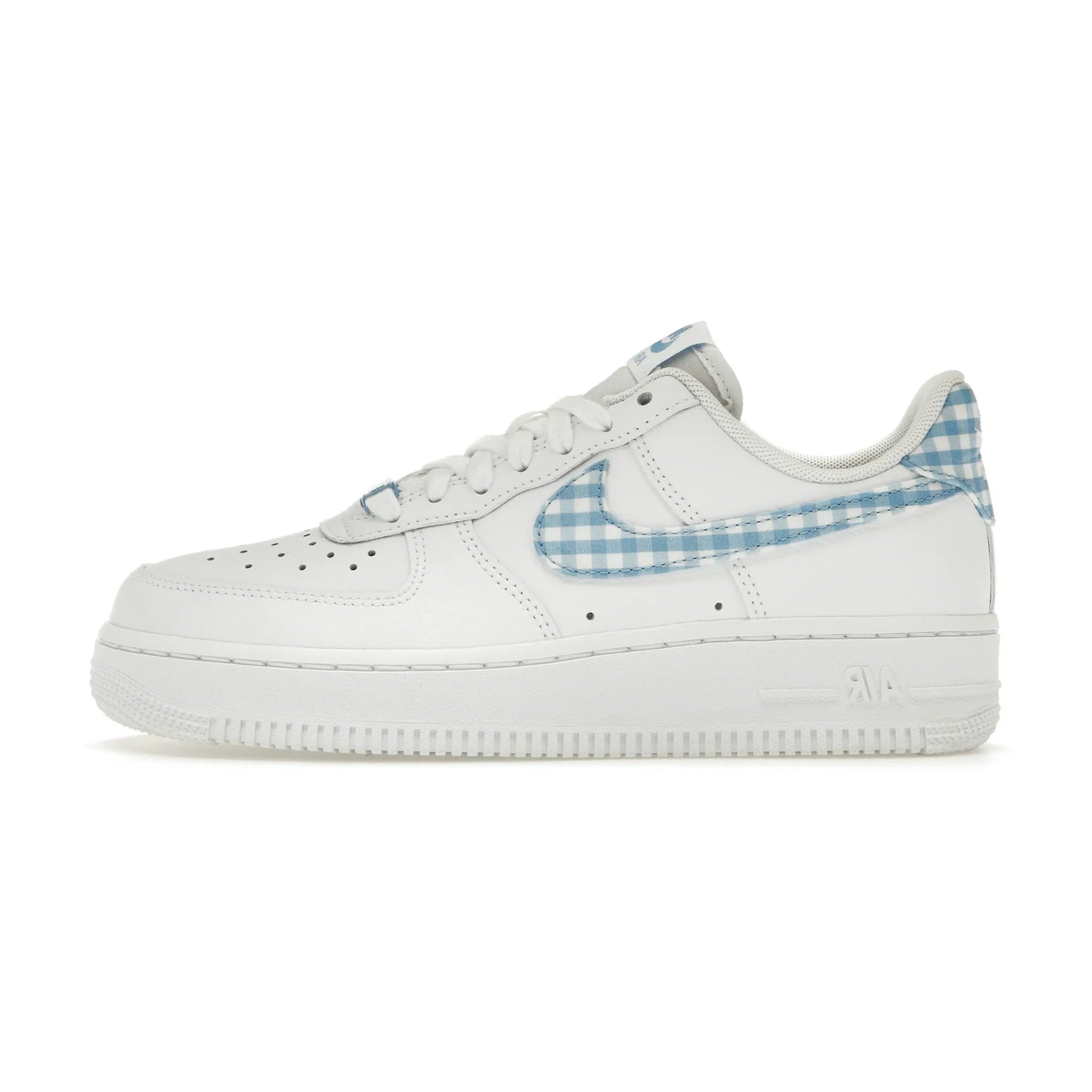 Nike Air Force 1 Low '07 Essential White University Blue Gingham