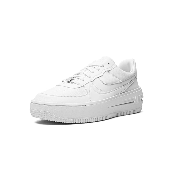 Nike Air Force 1 PLT.AF.ORM Triple White (Women's)