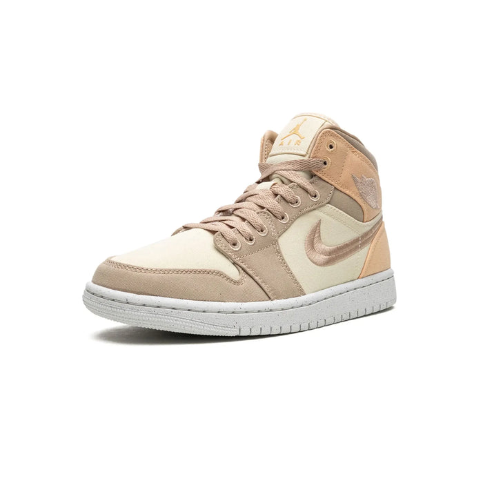 Jordan 1 Mid SE Canvas Khaki (Women's)