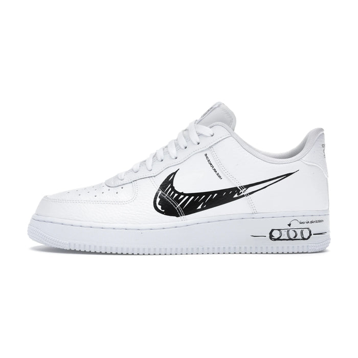 Nike Air Force 1 Low Sketch White Black