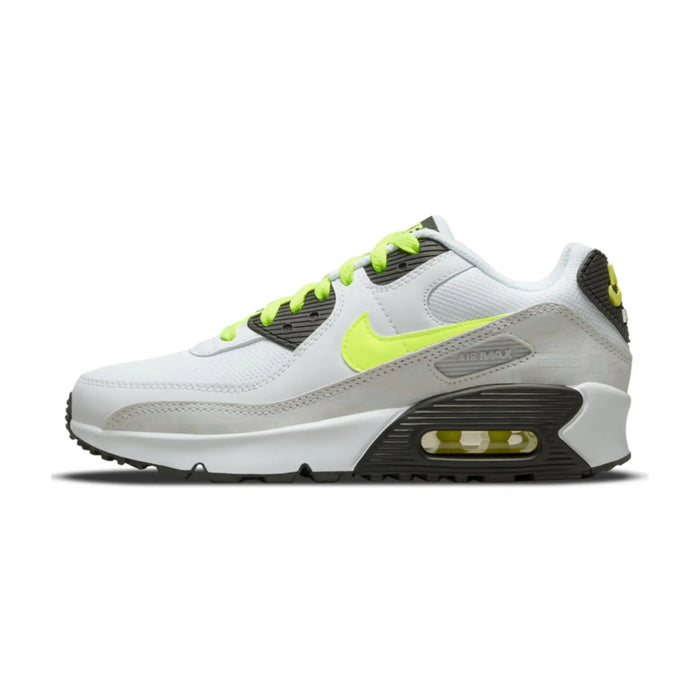 Nike Air Max 90 Leather White Volt (GS)