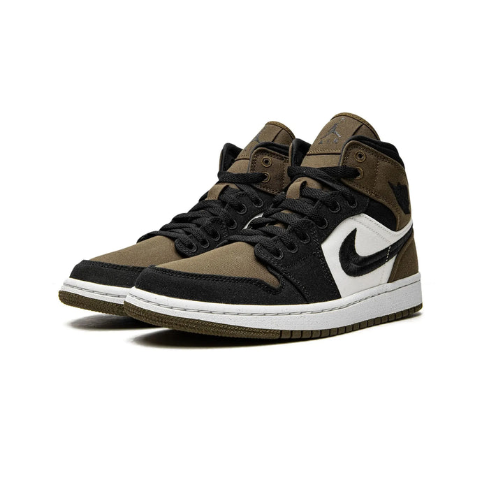 Jordan 1 Mid Olive Toe (Women's)