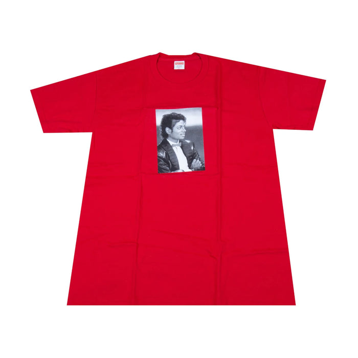 Supreme Michael Jackson Tee Red