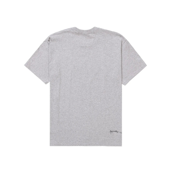 Supreme Ralph Steadman Box Logo Tee Heather Grey