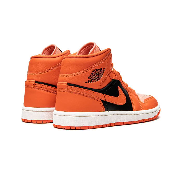 Jordan 1 Mid SE Rush Orange Crimson Bliss (Women's)