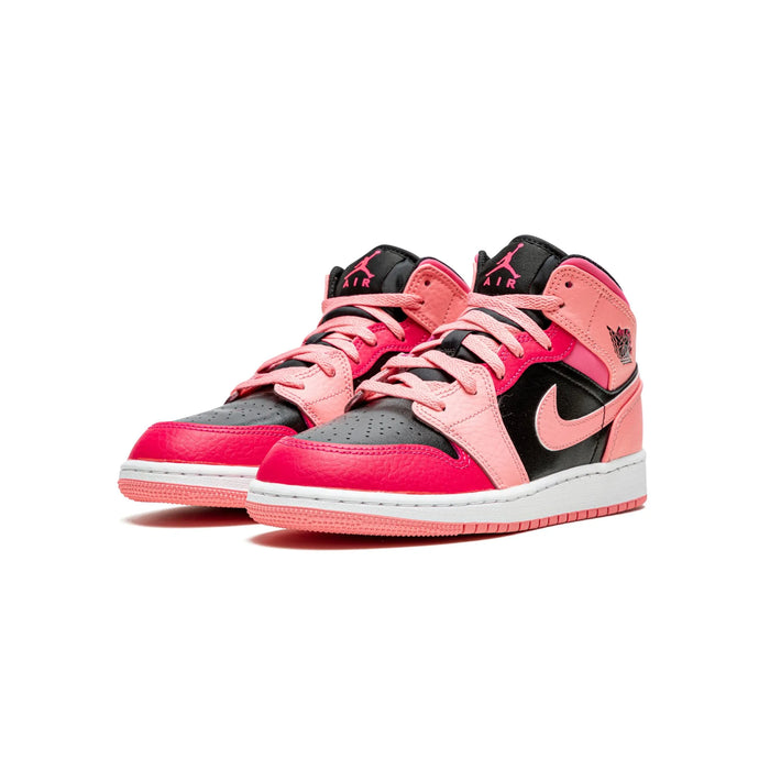 Jordan 1 Mid Coral Chalk (GS)