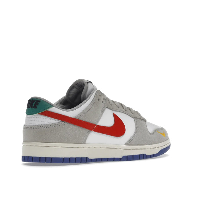 Nike Dunk Low Light Iron Ore Red Blue