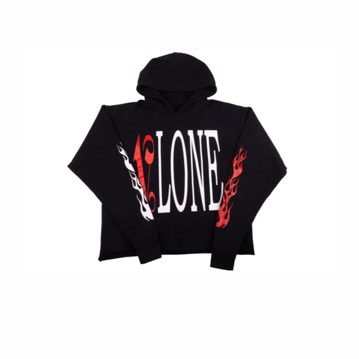 Vlone x Palm Angels Hoodie Black/Red